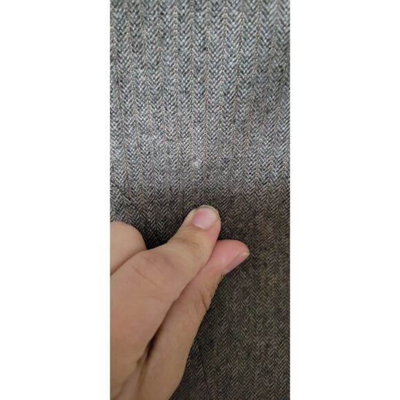 Vintage 80s/90s Peabody House Wool Blazer Hungary Brown Velvet Collar Size Small - Picture 6 of 12